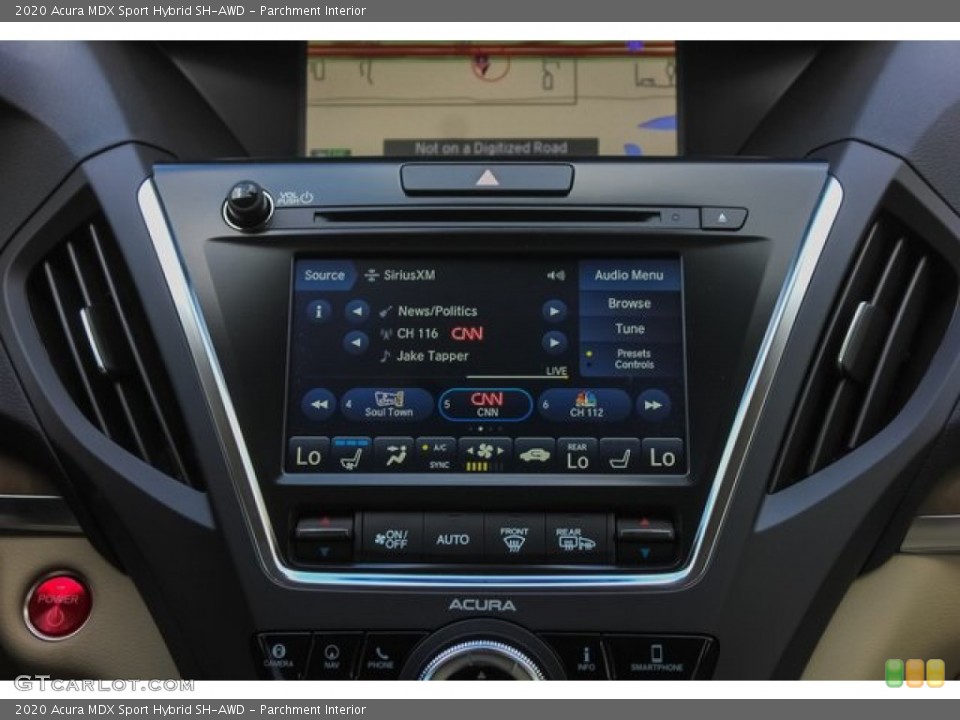 Parchment Interior Controls for the 2020 Acura MDX Sport Hybrid SH-AWD #135015598