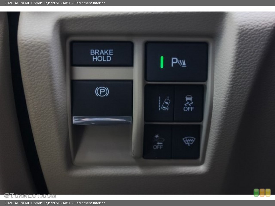 Parchment Interior Controls for the 2020 Acura MDX Sport Hybrid SH-AWD #135015634