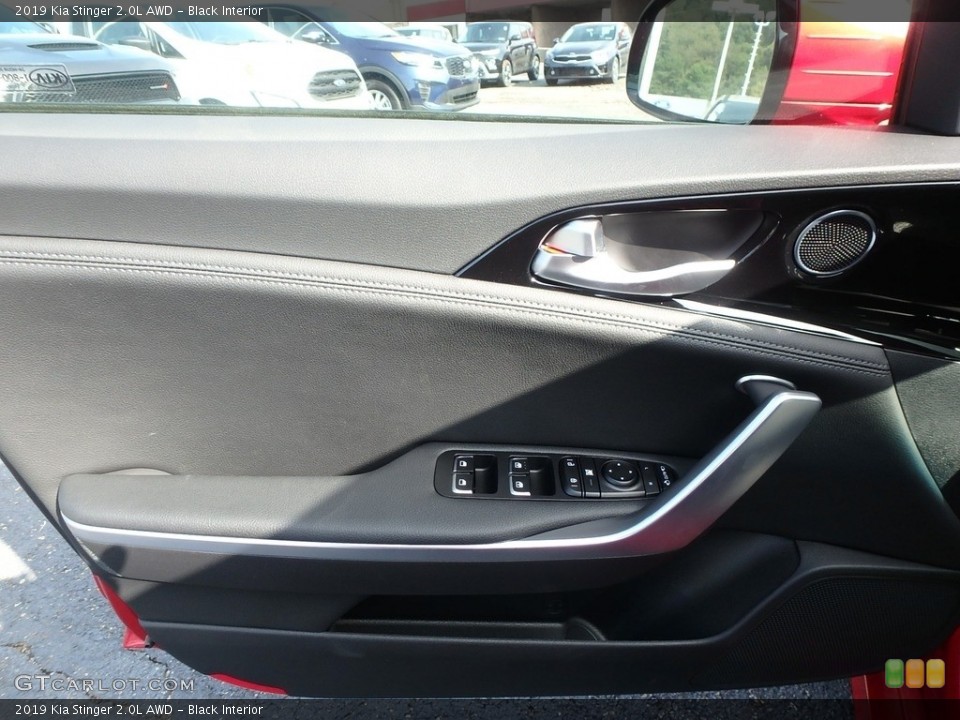 Black Interior Door Panel for the 2019 Kia Stinger 2.0L AWD #135017121