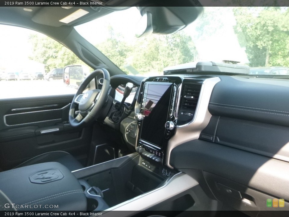 Black Interior Dashboard for the 2019 Ram 3500 Laramie Crew Cab 4x4 #135017721