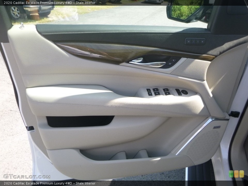 Shale Interior Door Panel for the 2020 Cadillac Escalade Premium Luxury 4WD #135021993