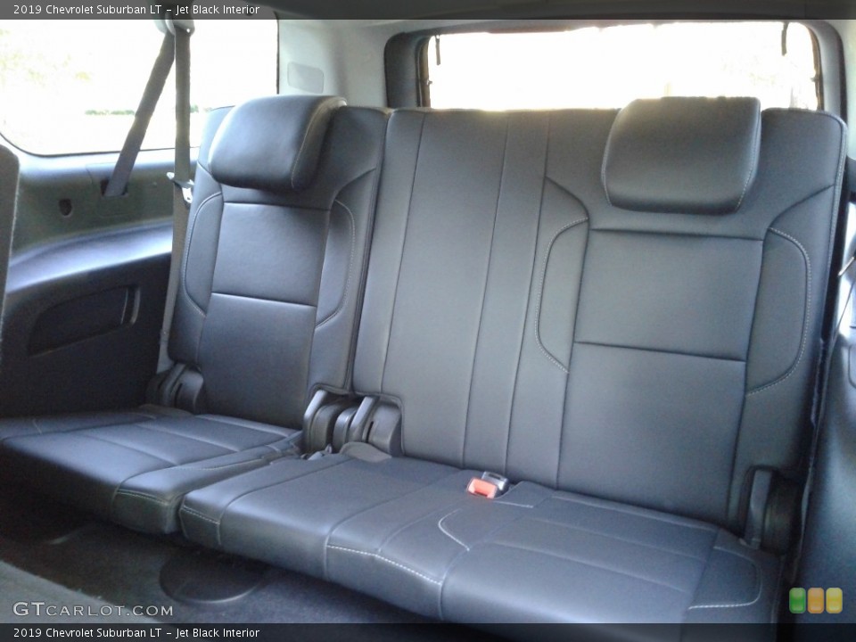 Jet Black Interior Rear Seat for the 2019 Chevrolet Suburban LT #135024909
