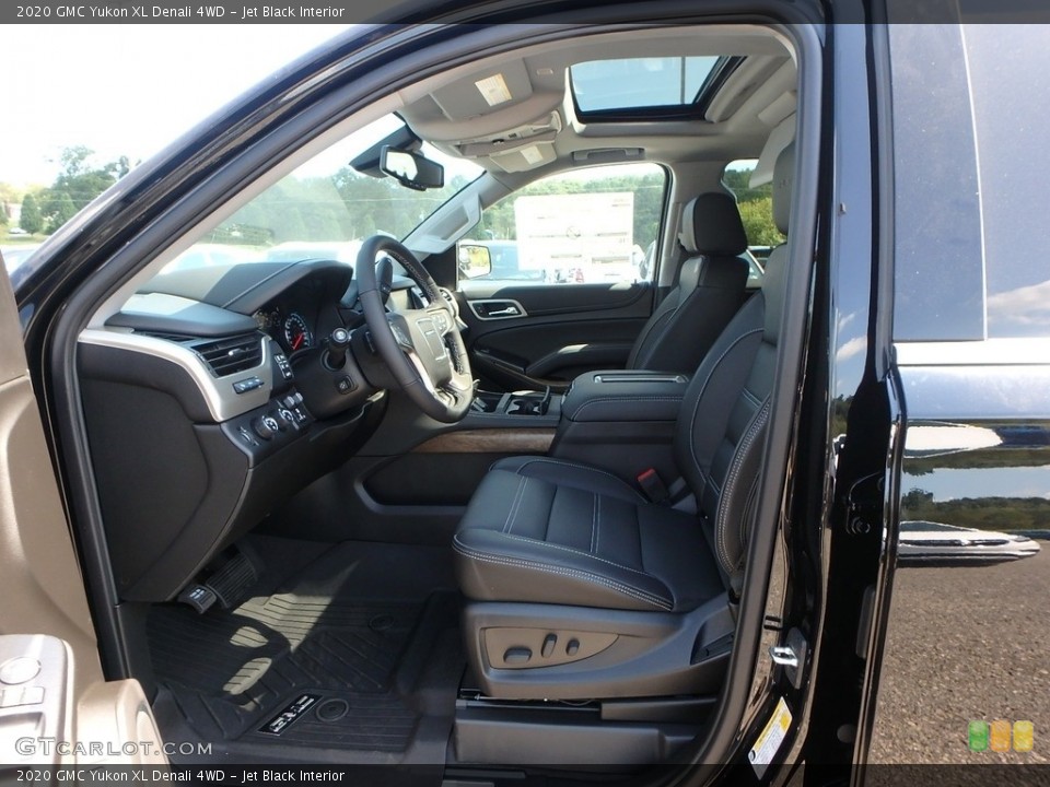 Jet Black Interior Photo for the 2020 GMC Yukon XL Denali 4WD #135028080