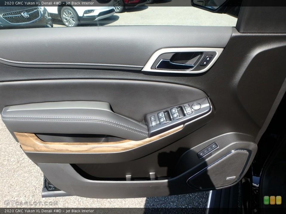 Jet Black Interior Door Panel for the 2020 GMC Yukon XL Denali 4WD #135028227