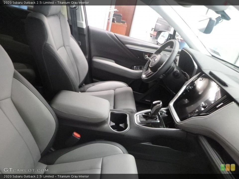 Titanium Gray Interior Photo for the 2020 Subaru Outback 2.5i Limited #135030393