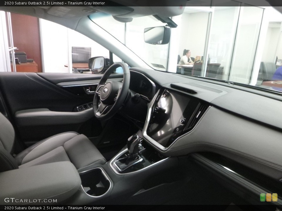 Titanium Gray Interior Dashboard for the 2020 Subaru Outback 2.5i Limited #135030408