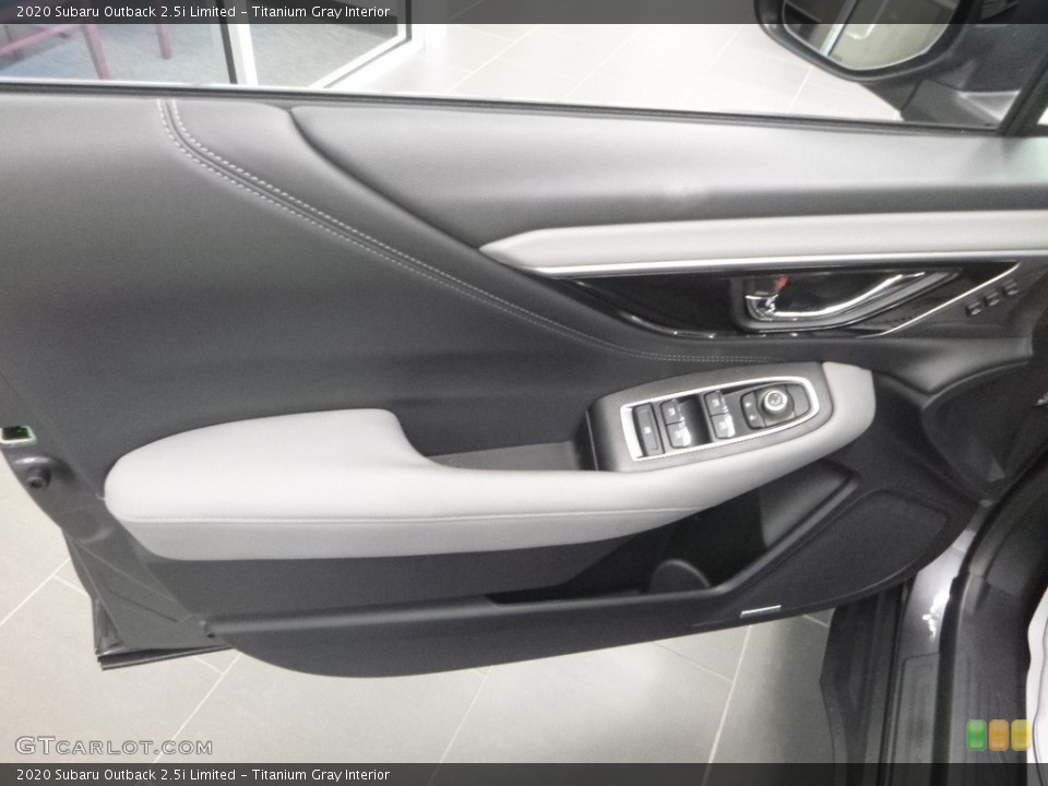 Titanium Gray Interior Door Panel for the 2020 Subaru Outback 2.5i Limited #135030516
