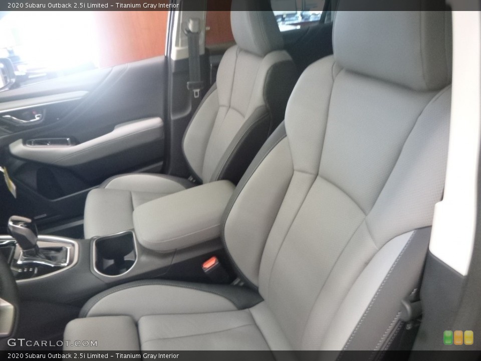 Titanium Gray 2020 Subaru Outback Interiors