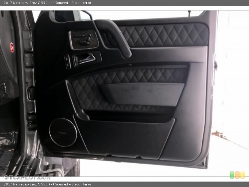 Black Interior Door Panel for the 2017 Mercedes-Benz G 550 4x4 Squared #135033333