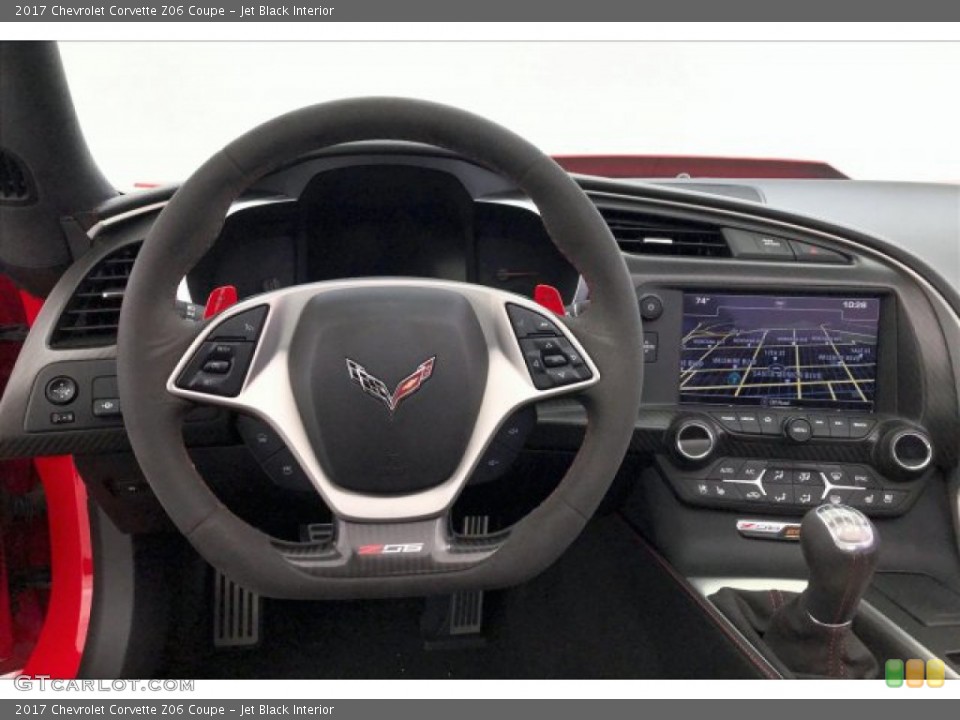 Jet Black Interior Dashboard for the 2017 Chevrolet Corvette Z06 Coupe #135033465