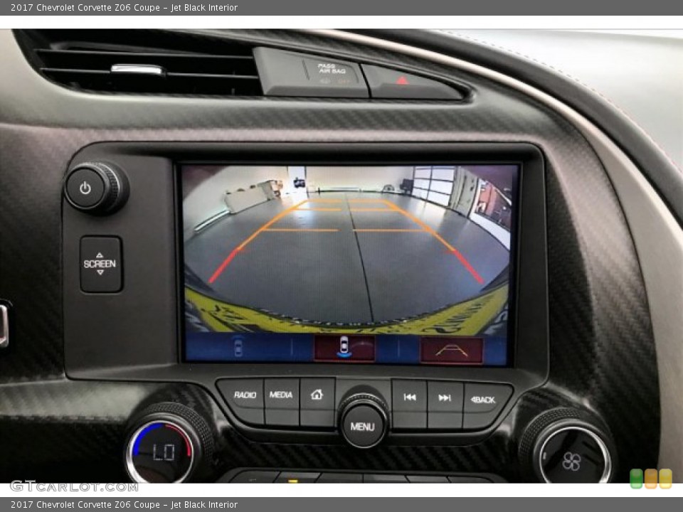 Jet Black Interior Controls for the 2017 Chevrolet Corvette Z06 Coupe #135033765