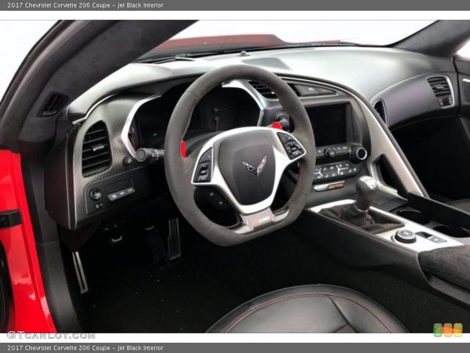 Jet Black Interior Dashboard for the 2017 Chevrolet Corvette Z06 Coupe #135033787