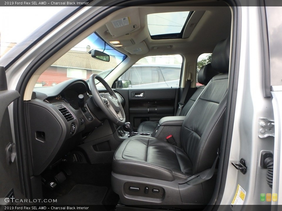 Charcoal Black Interior Photo for the 2019 Ford Flex SEL AWD #135034542