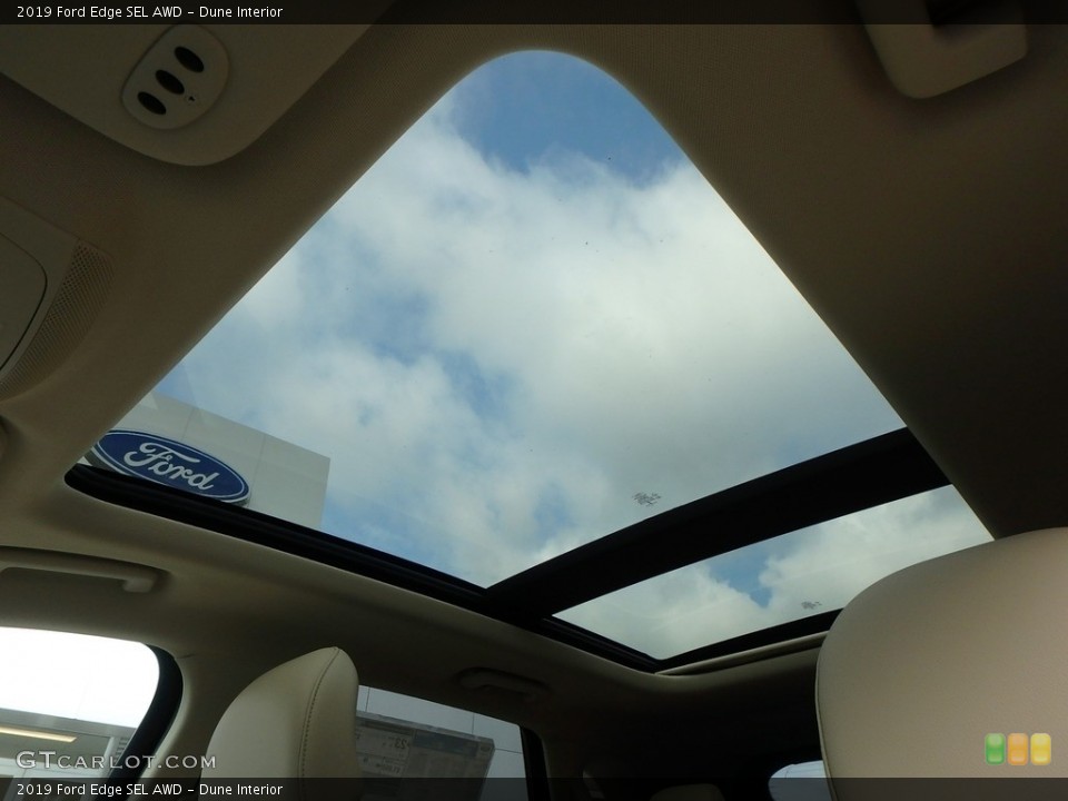 Dune Interior Sunroof for the 2019 Ford Edge SEL AWD #135038022