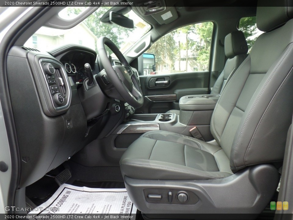 Jet Black Interior Photo for the 2020 Chevrolet Silverado 2500HD LTZ Crew Cab 4x4 #135039927