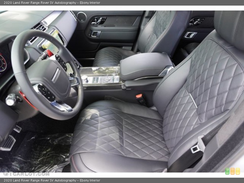 Ebony Interior Photo for the 2020 Land Rover Range Rover SV Autobiography #135040281