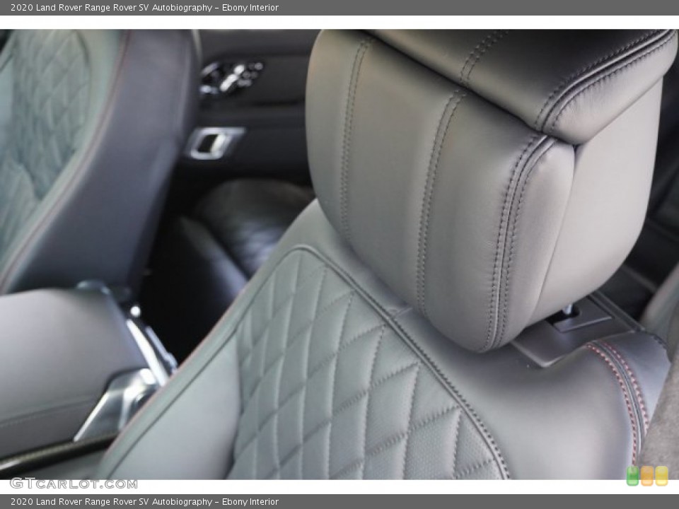 Ebony Interior Front Seat for the 2020 Land Rover Range Rover SV Autobiography #135040323
