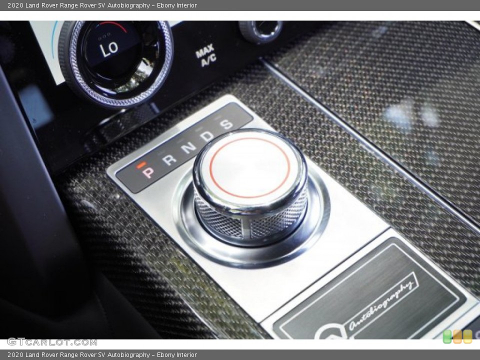 Ebony Interior Transmission for the 2020 Land Rover Range Rover SV Autobiography #135040473
