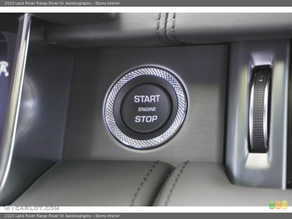 Ebony Interior Controls for the 2020 Land Rover Range Rover SV Autobiography #135040494