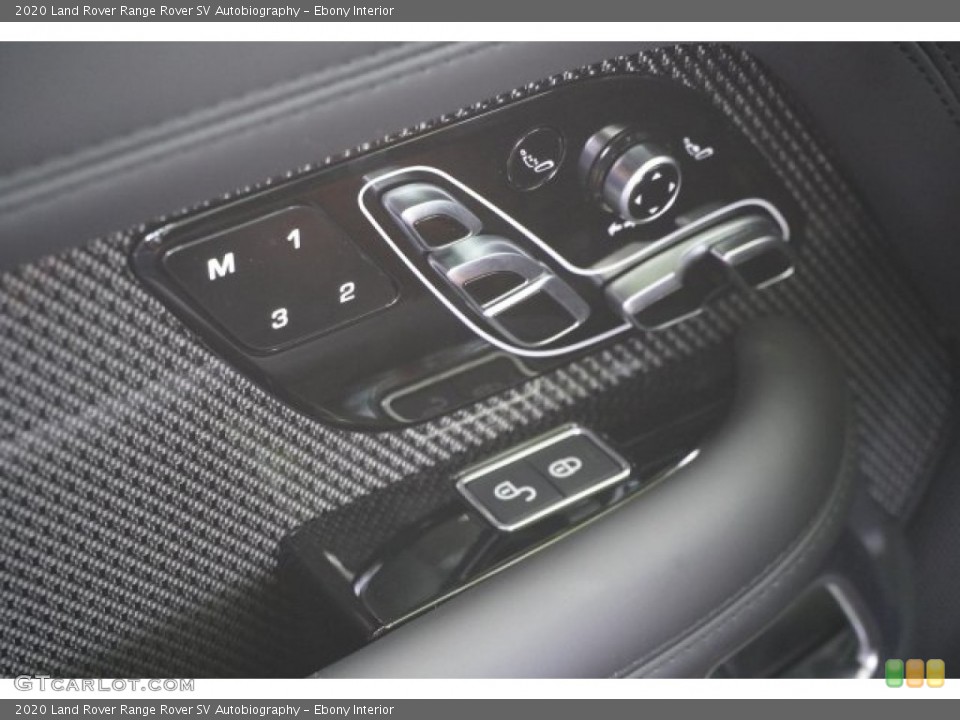 Ebony Interior Controls for the 2020 Land Rover Range Rover SV Autobiography #135040671