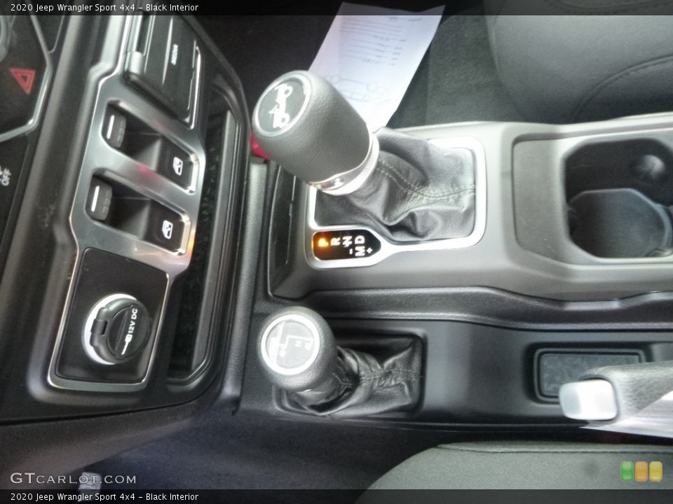 Black Interior Transmission for the 2020 Jeep Wrangler Sport 4x4 #135046554