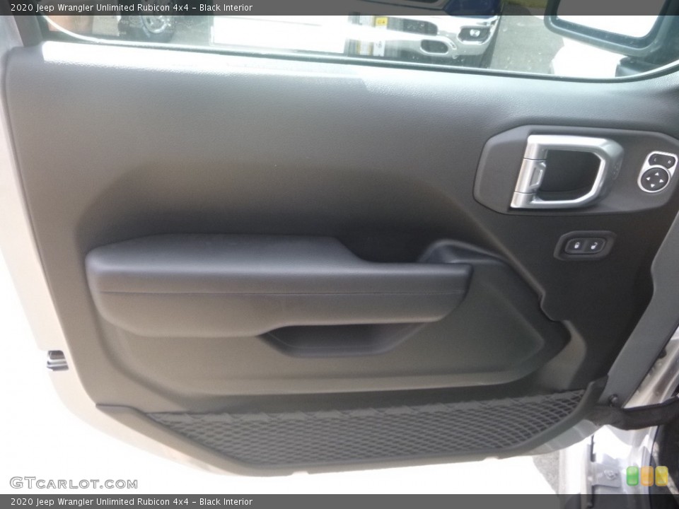 Black Interior Door Panel for the 2020 Jeep Wrangler Unlimited Rubicon 4x4 #135048198