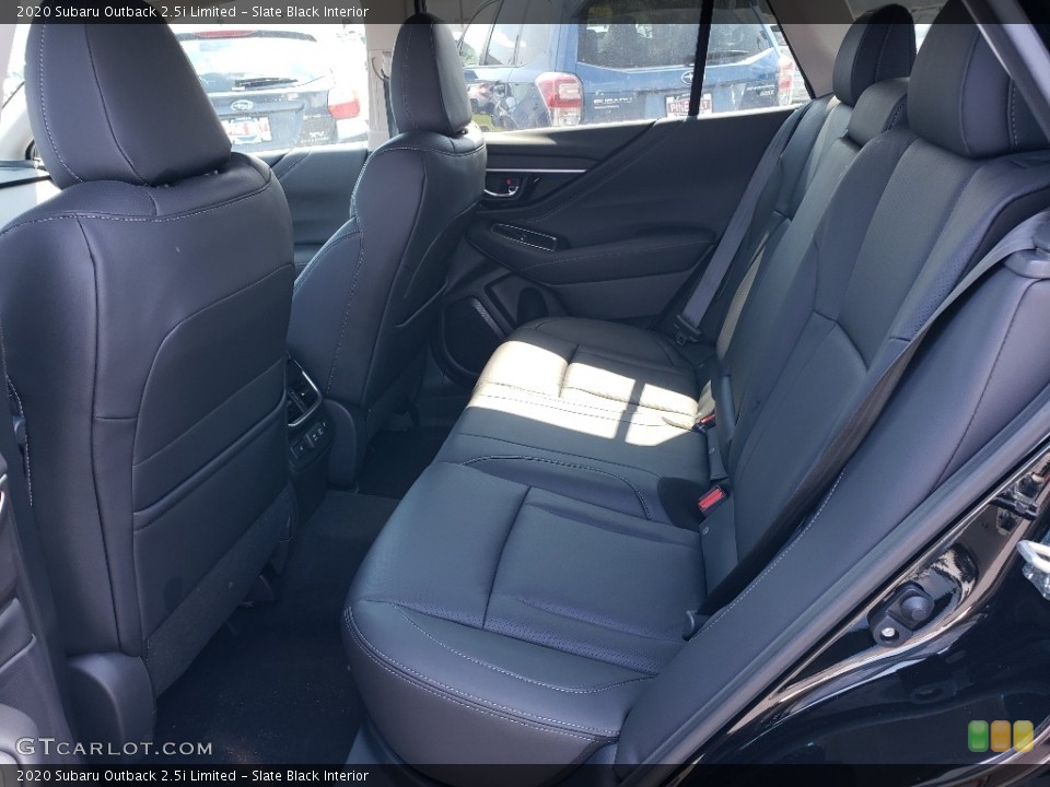 Slate Black Interior Rear Seat for the 2020 Subaru Outback 2.5i Limited #135048777