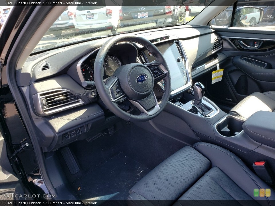 Slate Black Interior Photo for the 2020 Subaru Outback 2.5i Limited #135048798