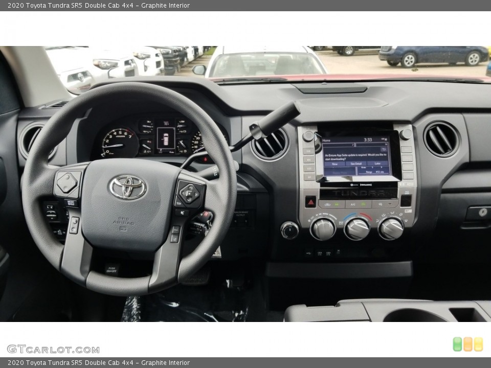 Graphite Interior Dashboard for the 2020 Toyota Tundra SR5 Double Cab 4x4 #135051849