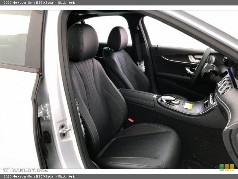 Black Interior Front Seat for the 2020 Mercedes-Benz E 350 Sedan #135052713