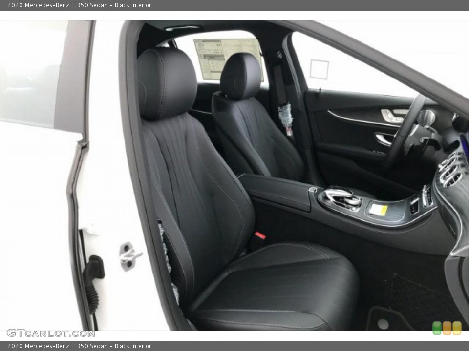 Black Interior Front Seat for the 2020 Mercedes-Benz E 350 Sedan #135053454