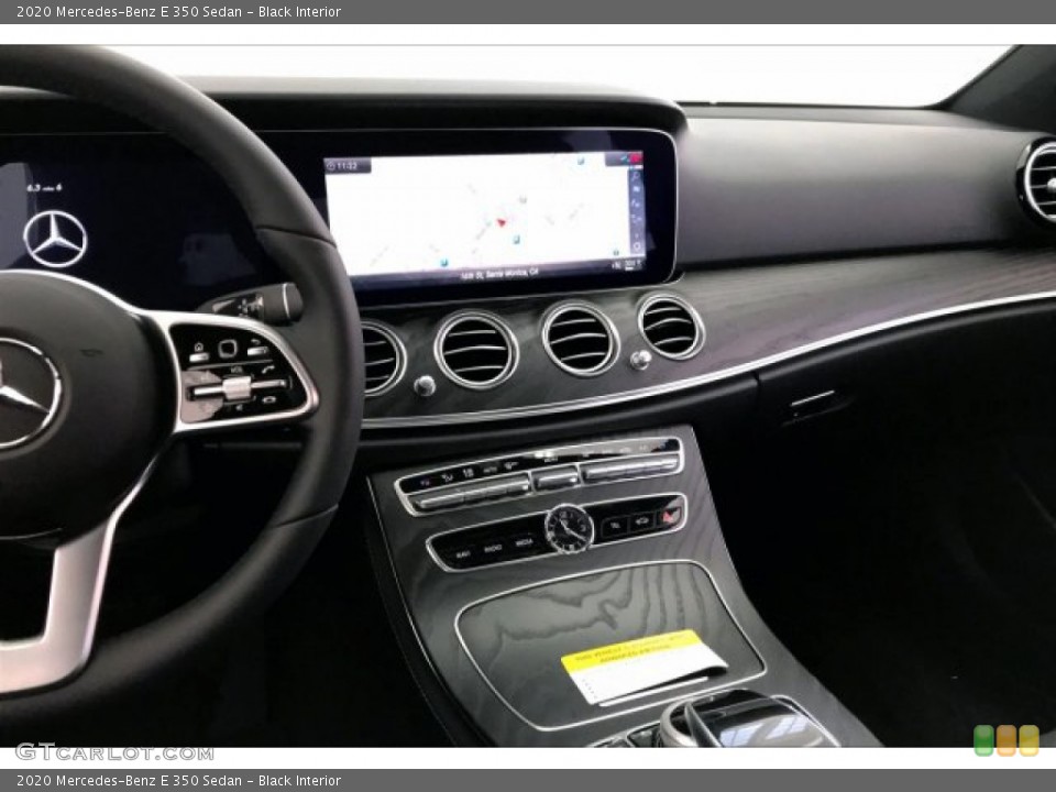 Black Interior Dashboard for the 2020 Mercedes-Benz E 350 Sedan #135053478