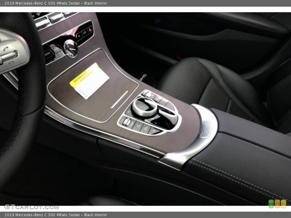 Black Interior Controls for the 2019 Mercedes-Benz C 300 4Matic Sedan #135054888