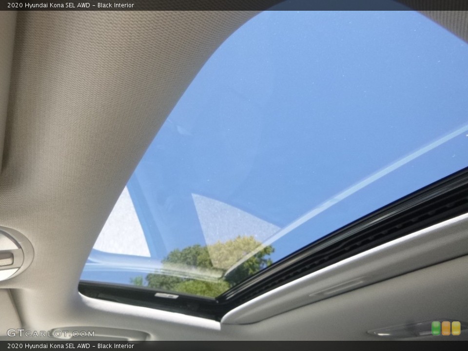Black Interior Sunroof for the 2020 Hyundai Kona SEL AWD #135055569