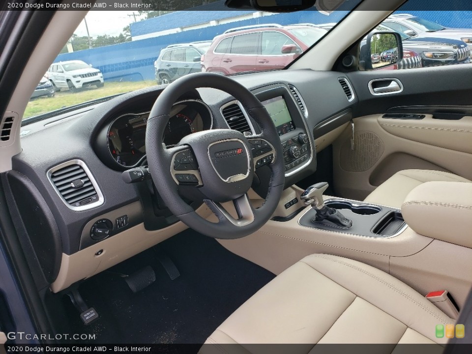 Black Interior Photo for the 2020 Dodge Durango Citadel AWD #135056256
