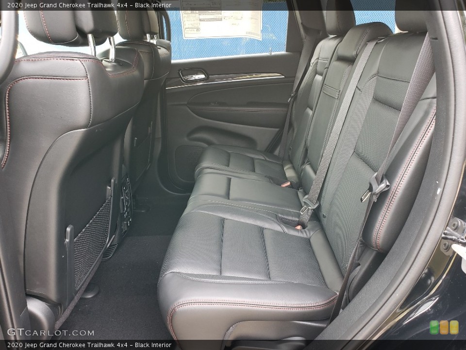 Black Interior Rear Seat for the 2020 Jeep Grand Cherokee Trailhawk 4x4 #135056802