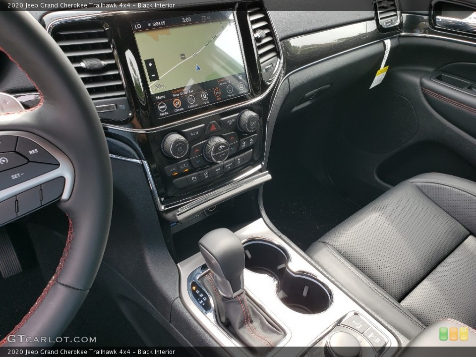 Black Interior Dashboard for the 2020 Jeep Grand Cherokee Trailhawk 4x4 #135056895