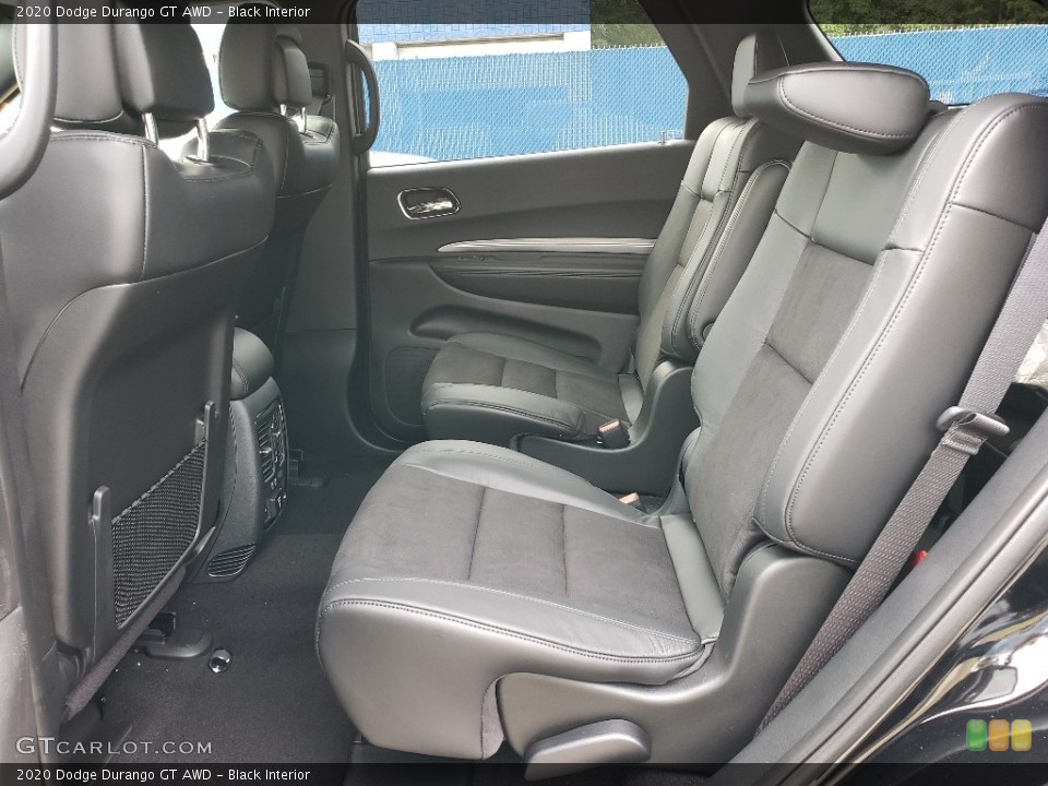 Black Interior Rear Seat for the 2020 Dodge Durango GT AWD #135057474