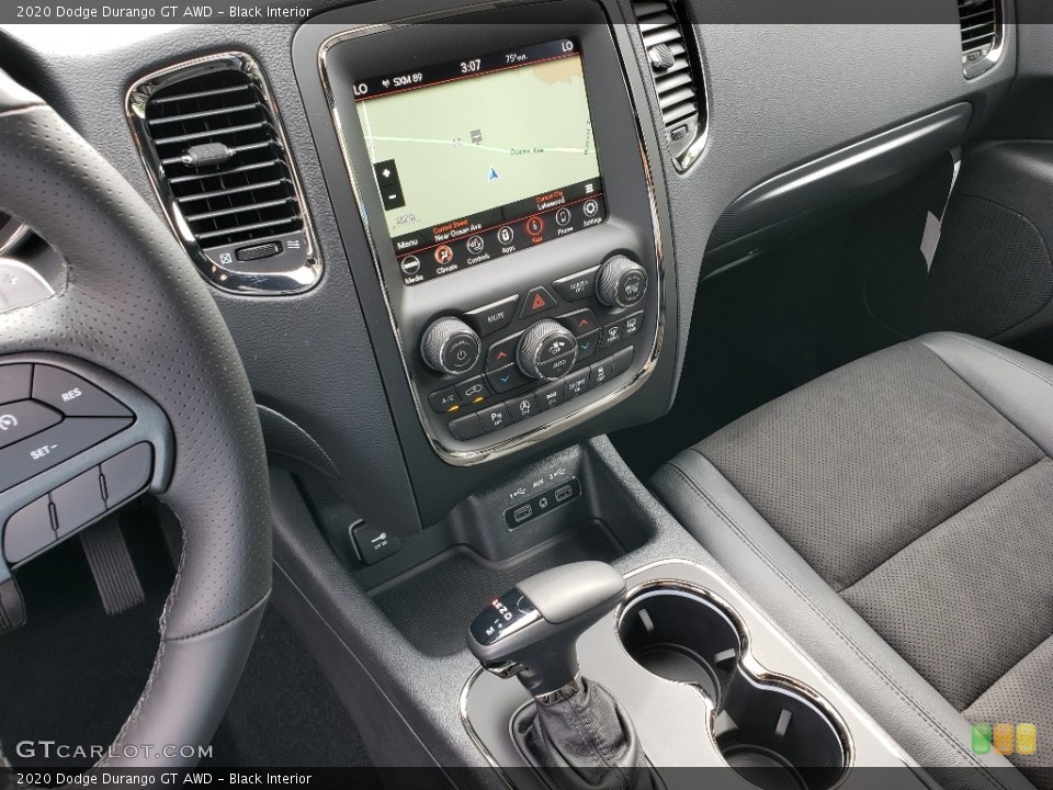 Black Interior Controls for the 2020 Dodge Durango GT AWD #135057606