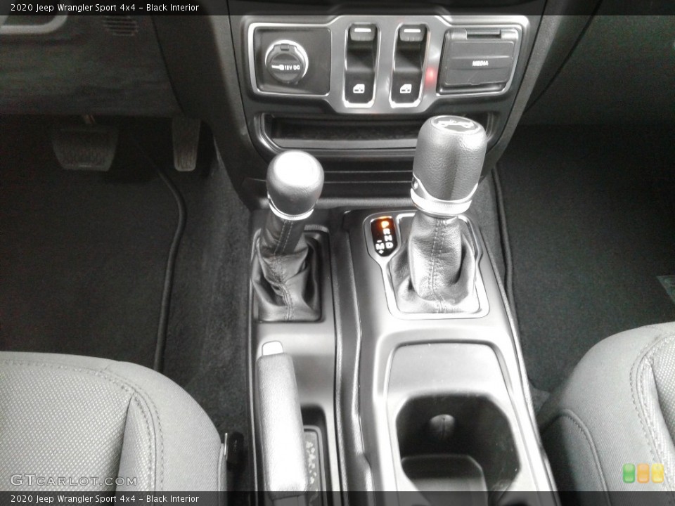 Black Interior Transmission for the 2020 Jeep Wrangler Sport 4x4 #135058248