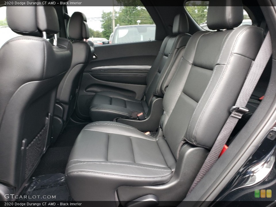 Black Interior Rear Seat for the 2020 Dodge Durango GT AWD #135058350