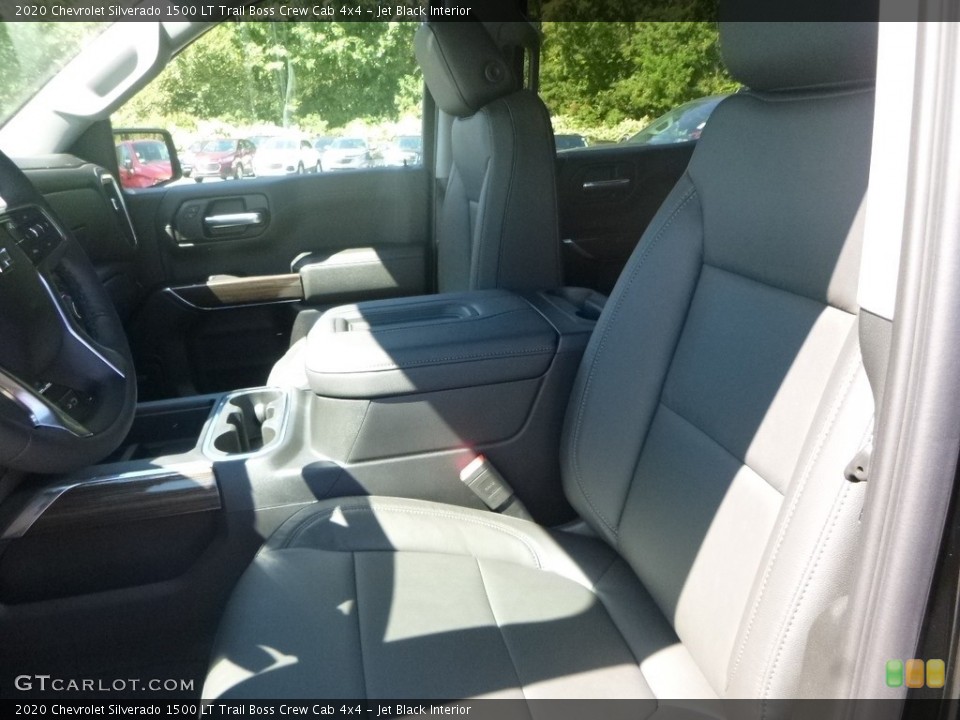 Jet Black Interior Front Seat for the 2020 Chevrolet Silverado 1500 LT Trail Boss Crew Cab 4x4 #135059184
