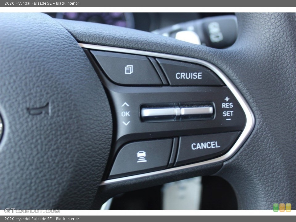 Black Interior Steering Wheel for the 2020 Hyundai Palisade SE #135067245