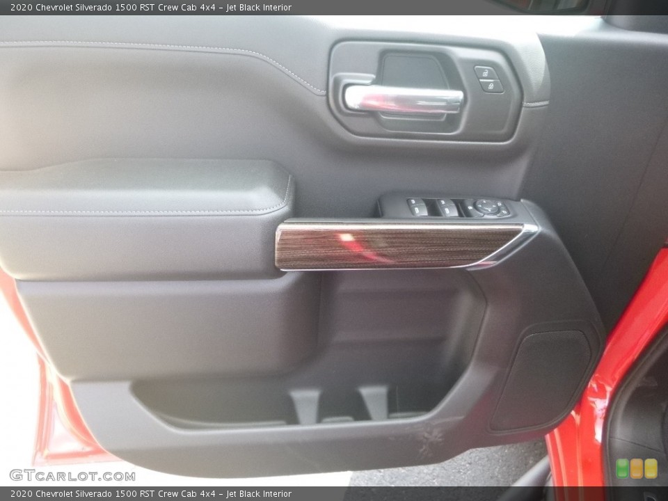 Jet Black Interior Door Panel for the 2020 Chevrolet Silverado 1500 RST Crew Cab 4x4 #135070176