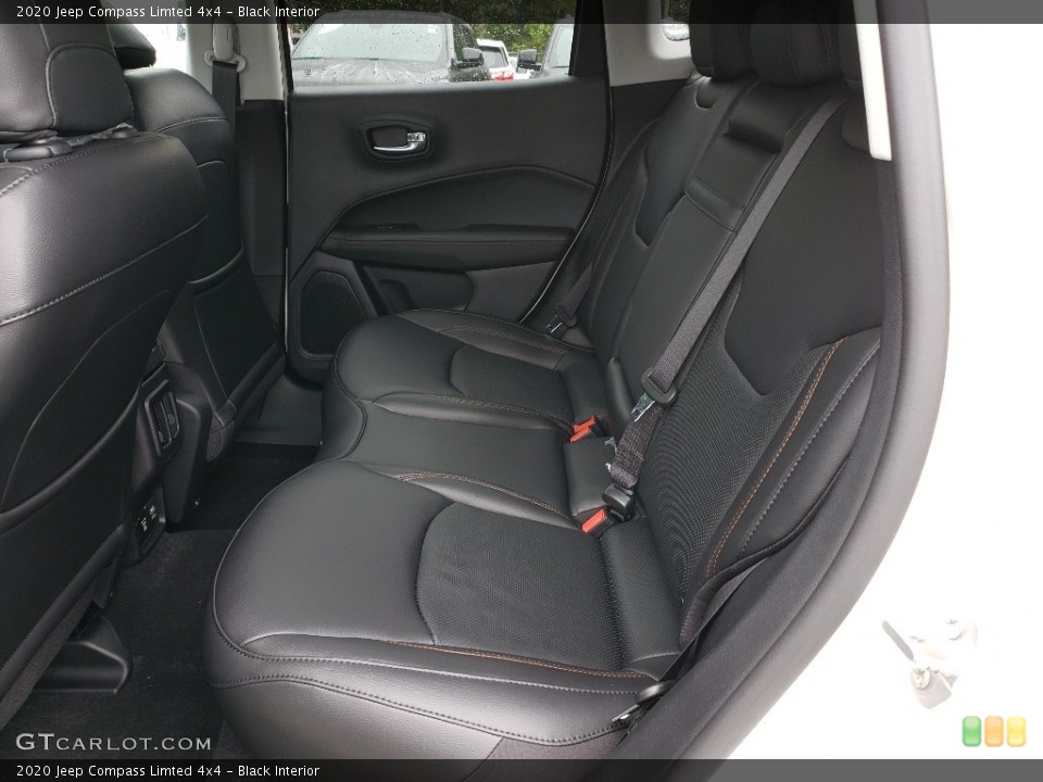 Black Interior Rear Seat for the 2020 Jeep Compass Limted 4x4 #135073891