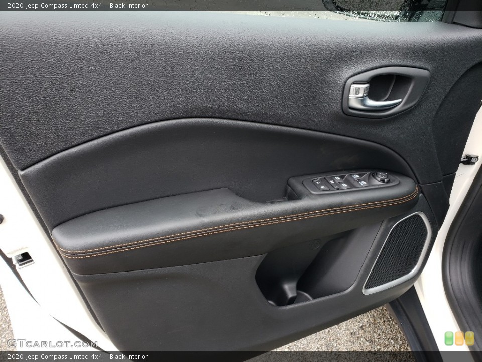 Black Interior Door Panel for the 2020 Jeep Compass Limted 4x4 #135073948