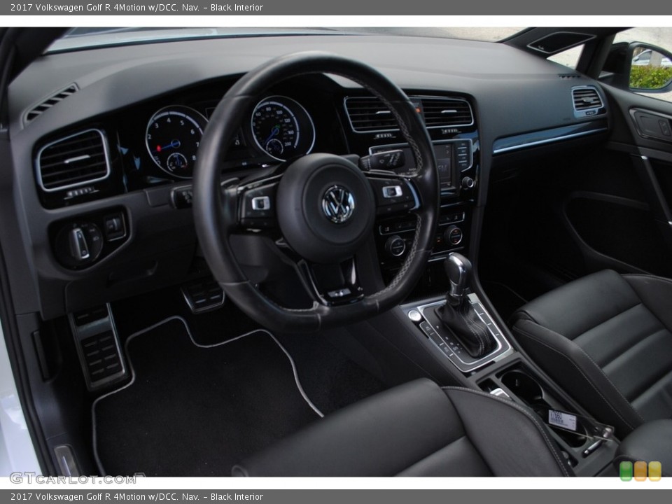 Black Interior Dashboard for the 2017 Volkswagen Golf R 4Motion w/DCC. Nav. #135077068
