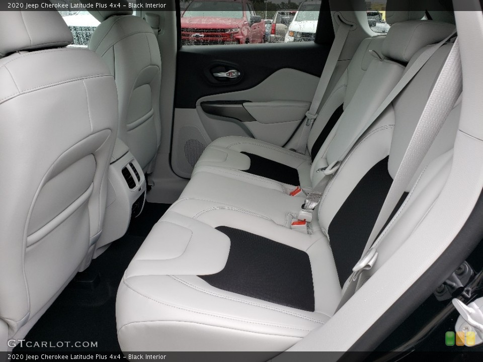 Black Interior Rear Seat for the 2020 Jeep Cherokee Latitude Plus 4x4 #135077215