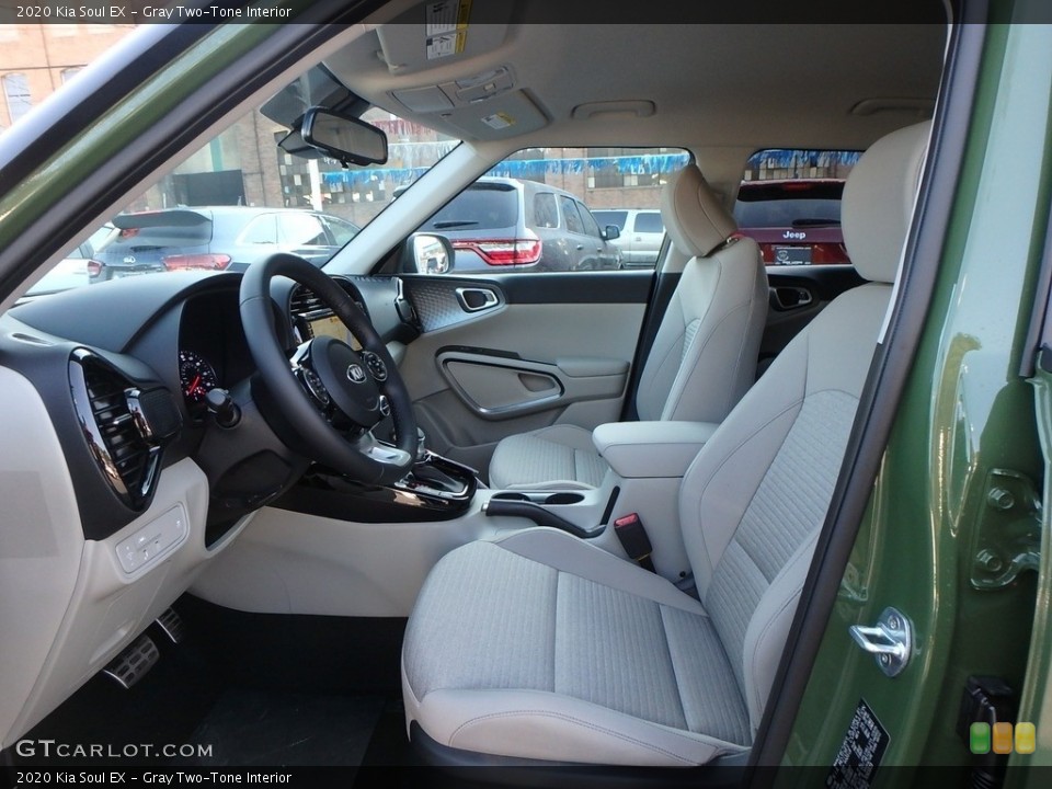 Gray Two-Tone 2020 Kia Soul Interiors