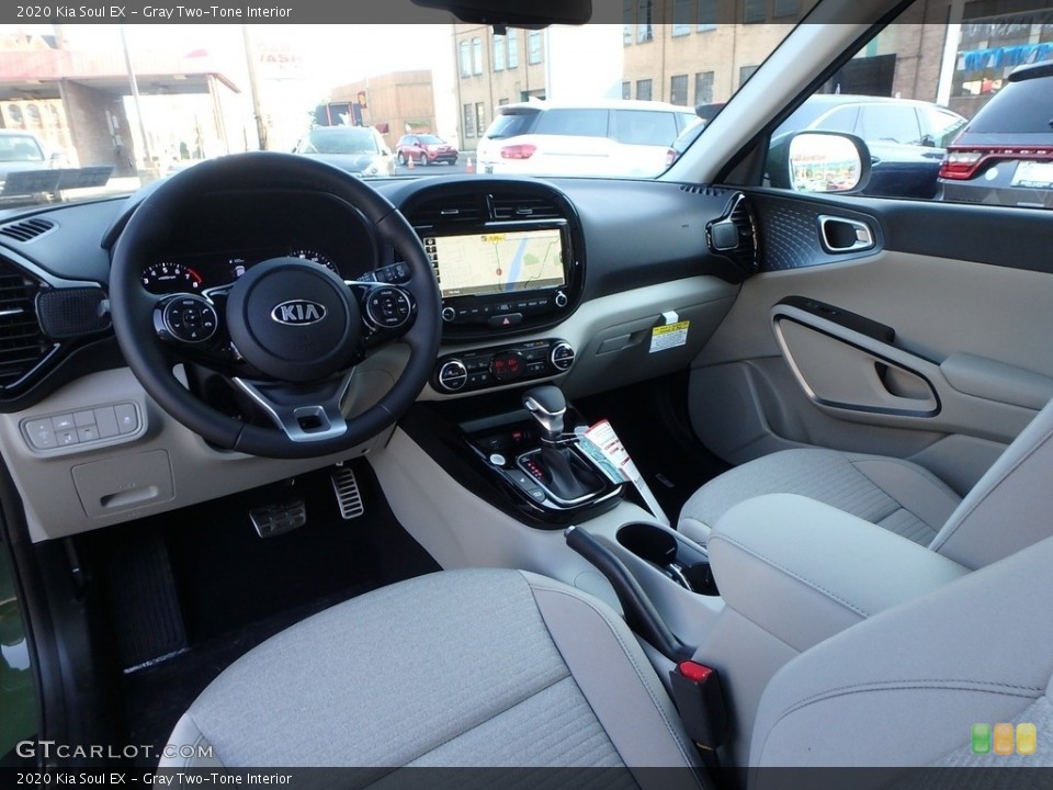 Gray Two-Tone Interior Photo for the 2020 Kia Soul EX #135084616